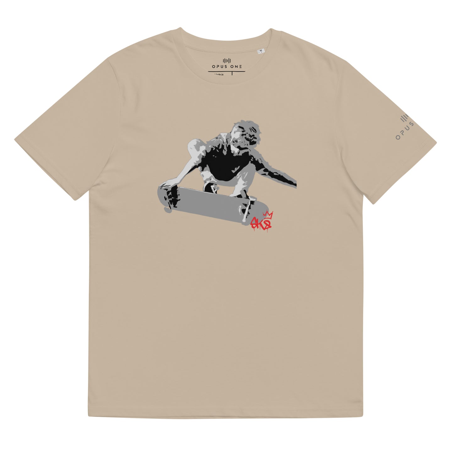 SK8 (v3) Unisex organic cotton t-shirt