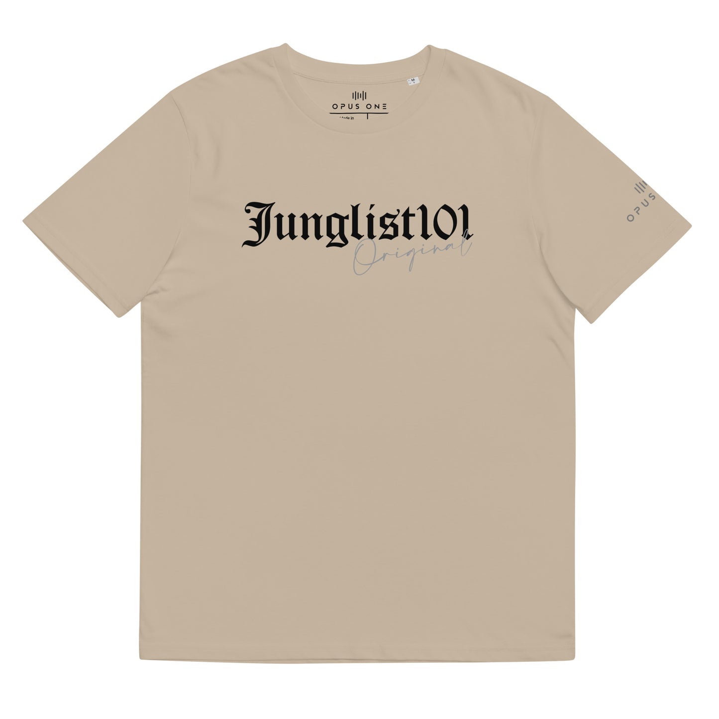 Junglist101 (Black Text) Unisex organic cotton t-shirt