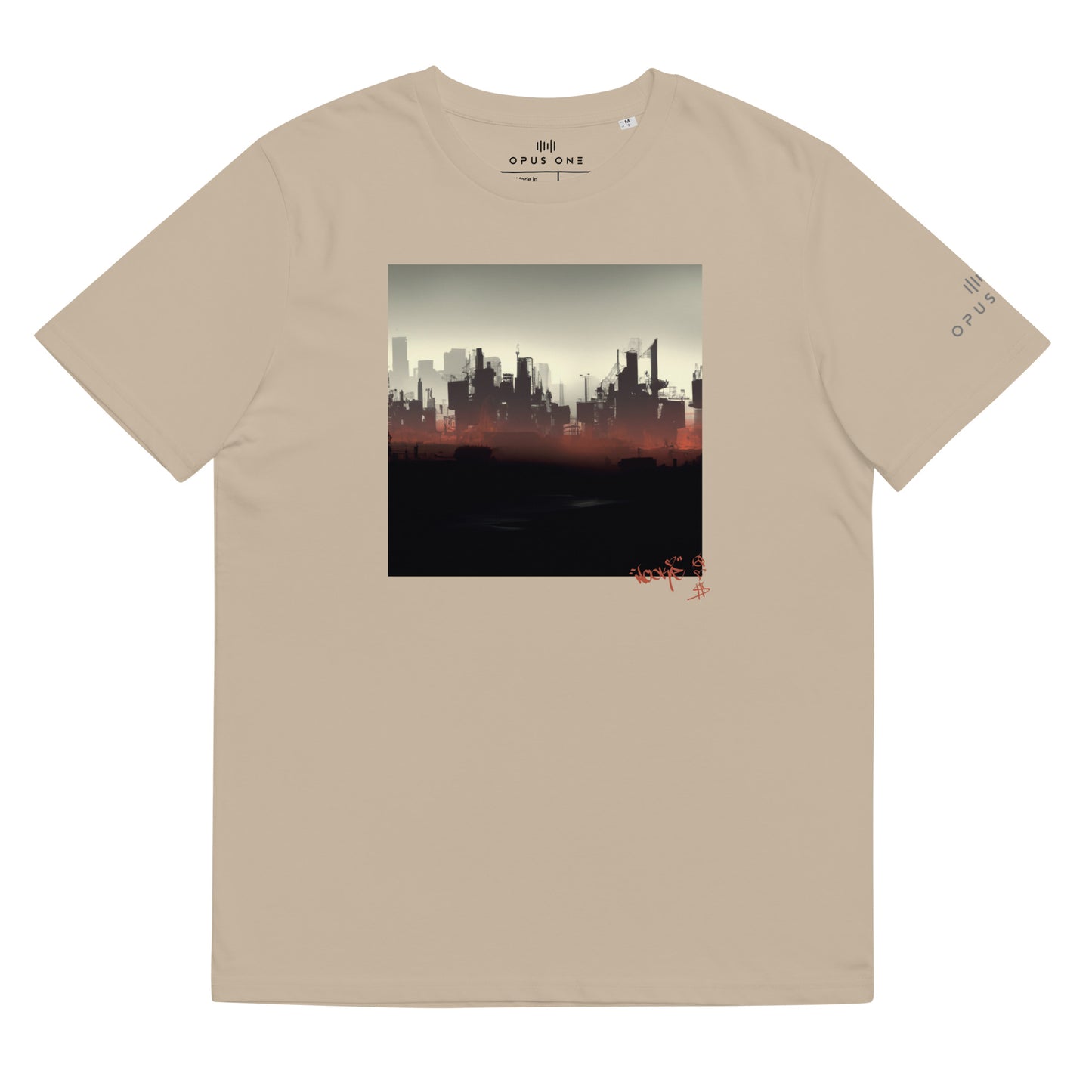 Signature Series (Nookie v6) Unisex organic cotton t-shirt MAIN FRONT PRINT