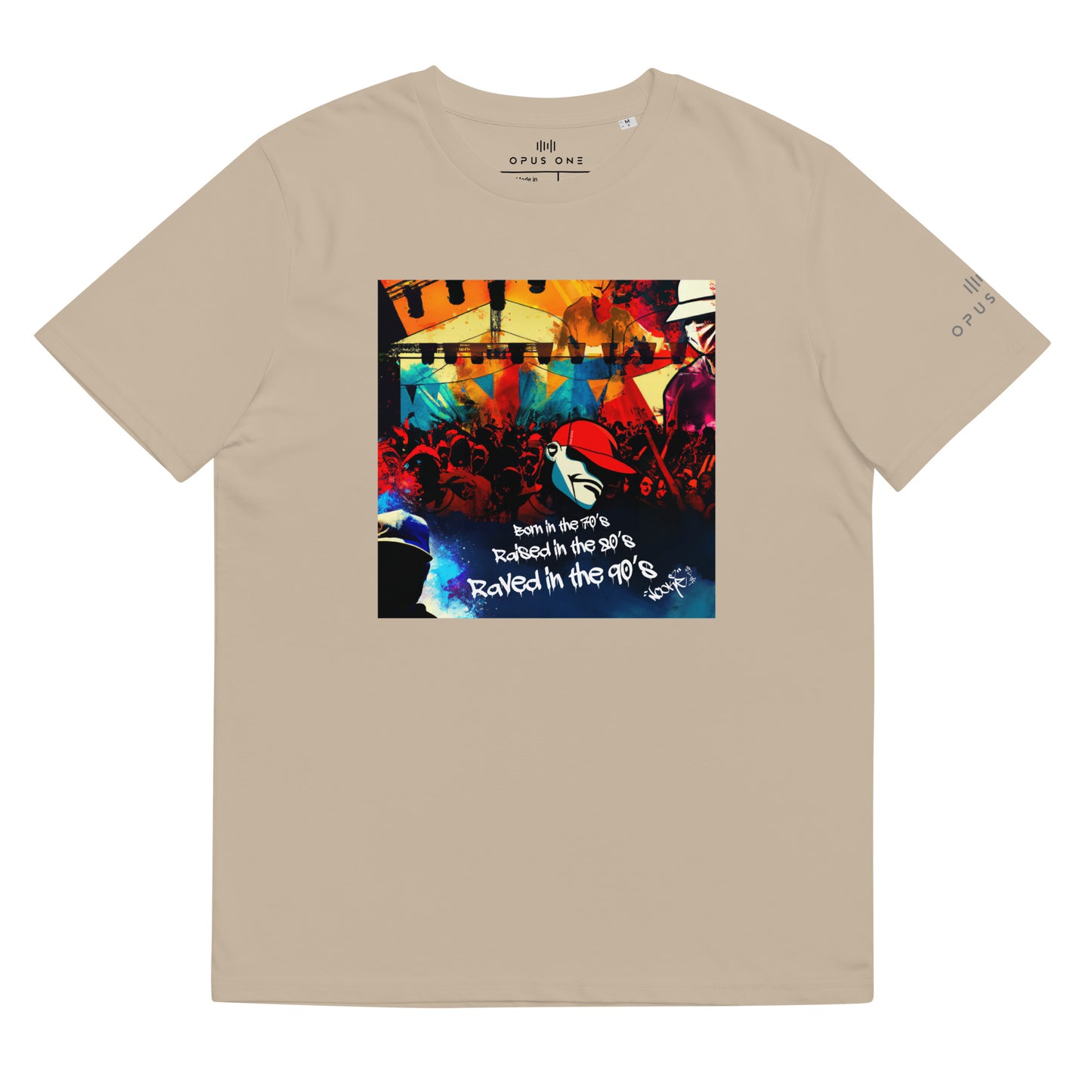 Signature Series (Nookie v12) Unisex organic cotton t-shirt MAIN FRONT PRINT
