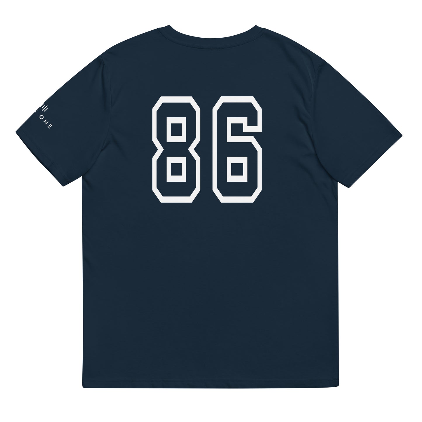Ltd (Breakdance v1) Unisex organic cotton t-shirt (White Text)