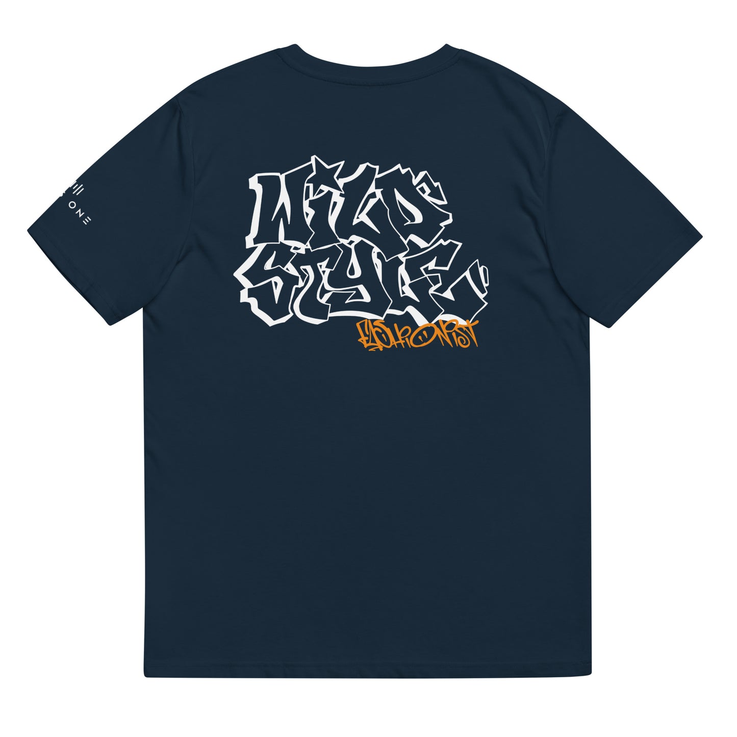 WSF (v4) Unisex organic cotton t-shirt (White Text)