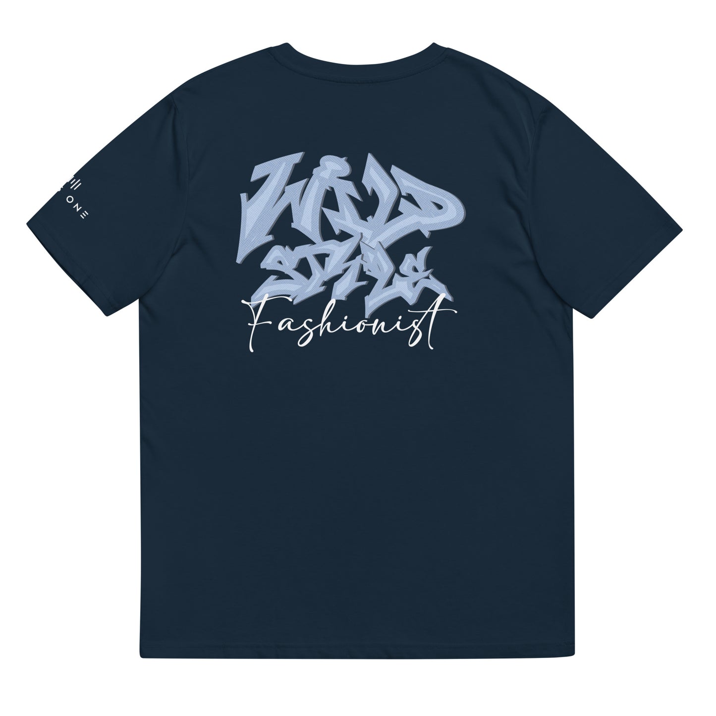 WSF (v3) Unisex organic cotton t-shirt (White Text)