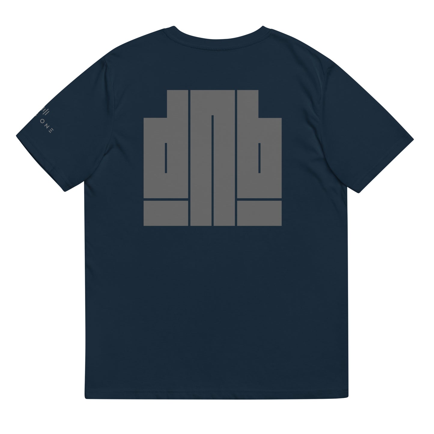 D&B (v2) Unisex organic cotton t-shirt (Grey Text)