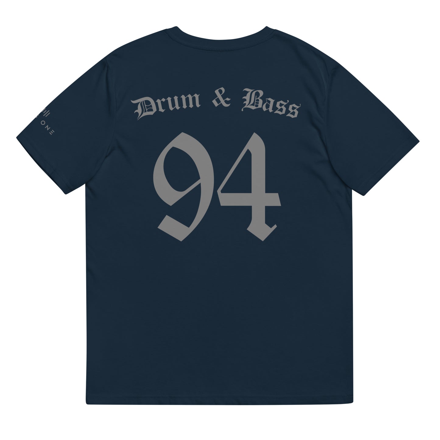 D&B (94 v1) Unisex organic cotton t-shirt (Grey Text)