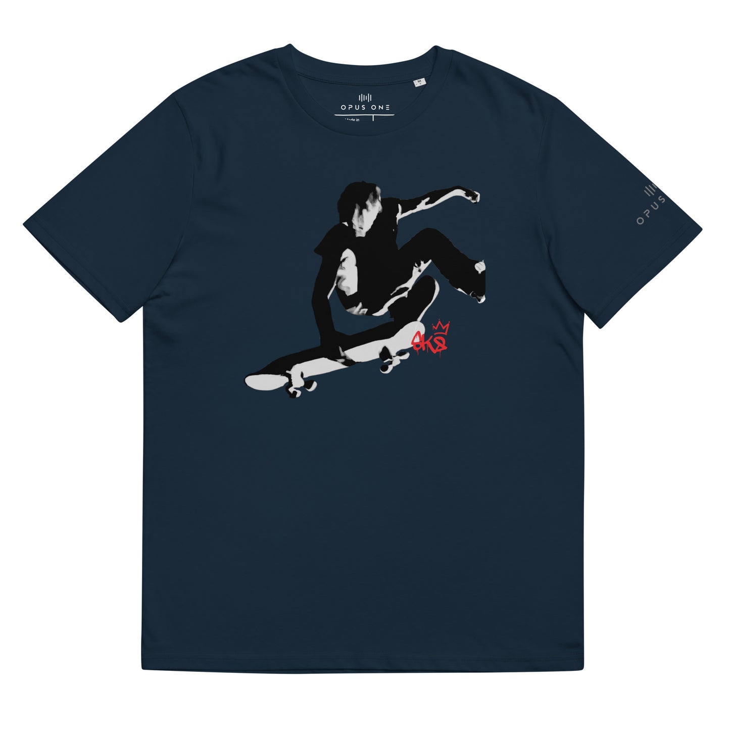 SK8 (v4) Unisex organic cotton t-shirt