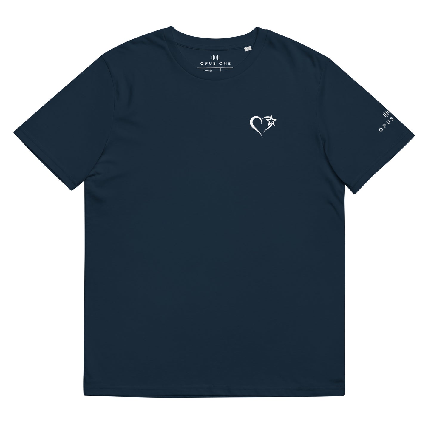 D&B (v3) Unisex organic cotton t-shirt (White Text)