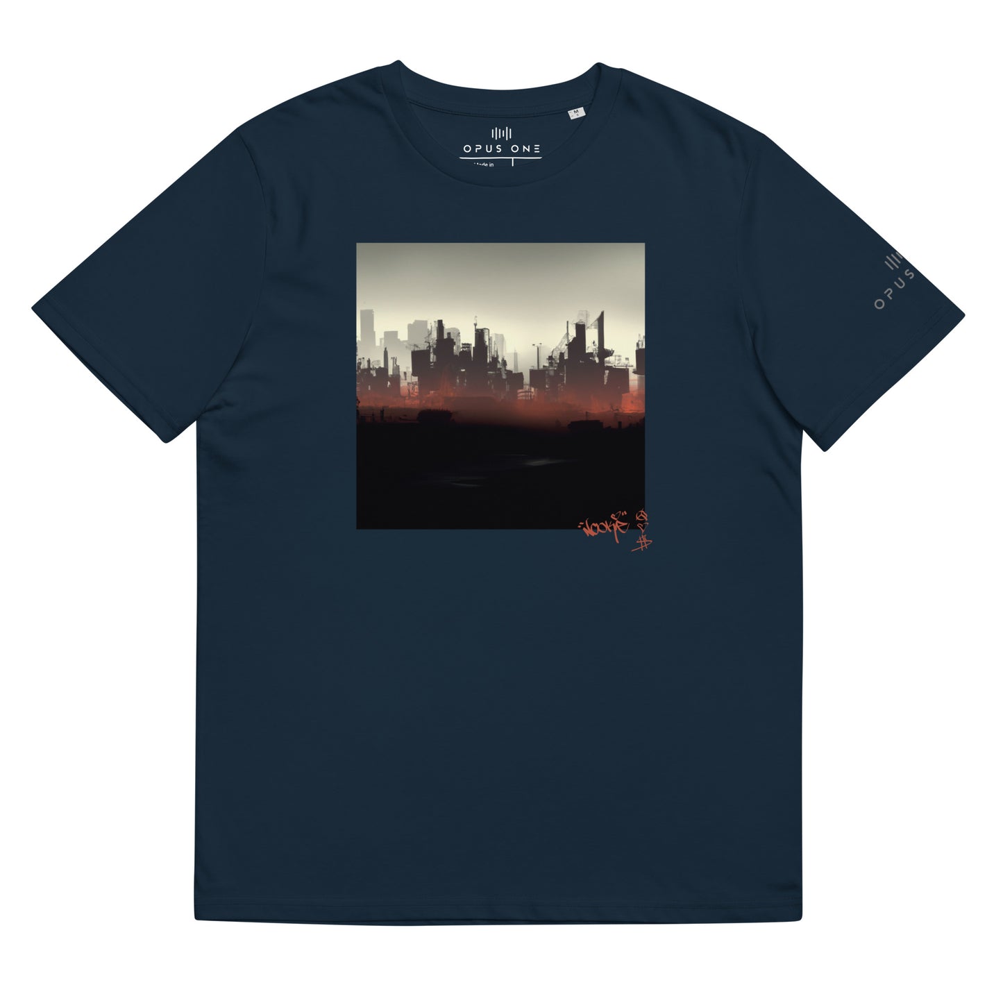 Signature Series (Nookie v6) Unisex organic cotton t-shirt MAIN FRONT PRINT