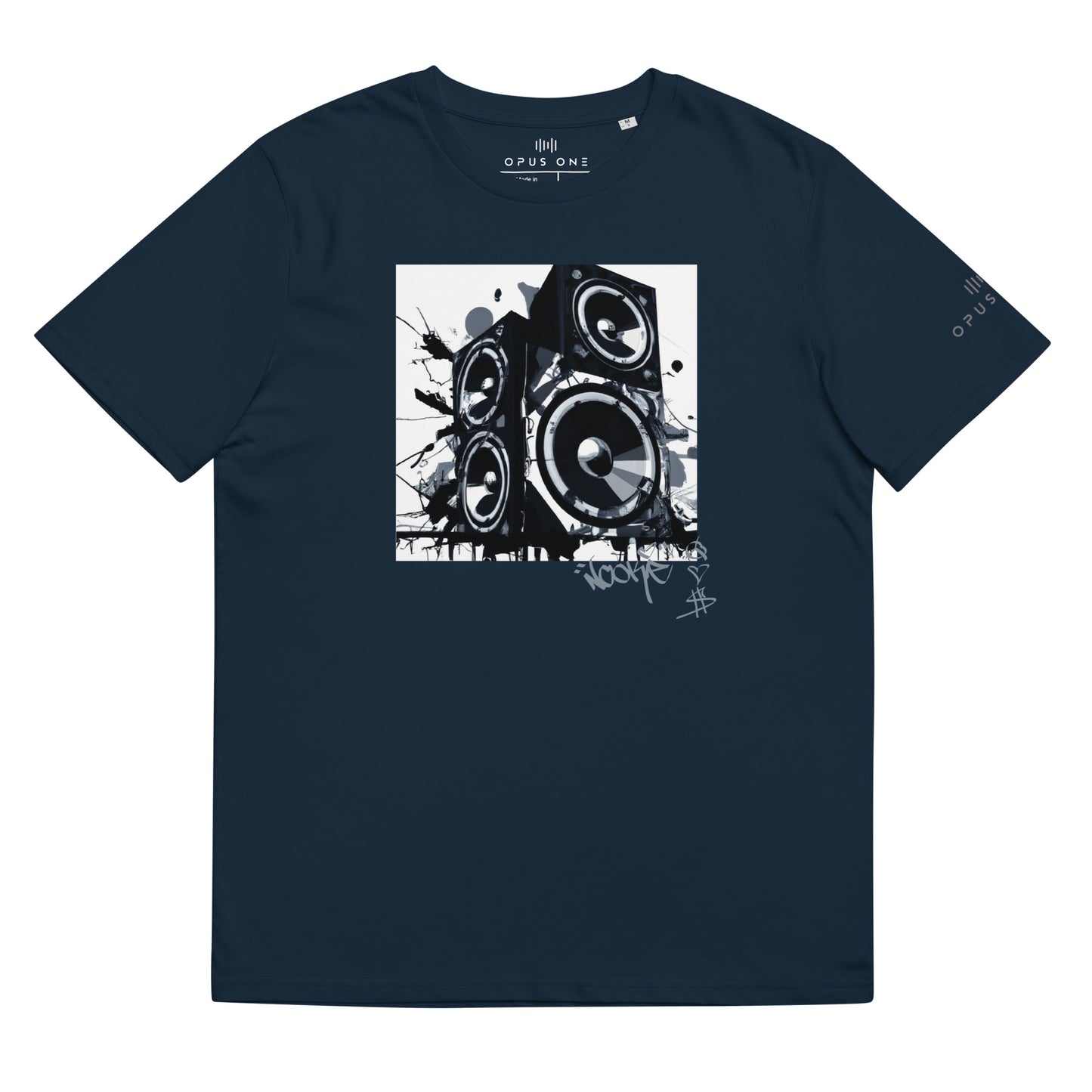 Signature Series (Nookie v2) Unisex organic cotton t-shirt MAIN FRONT PRINT