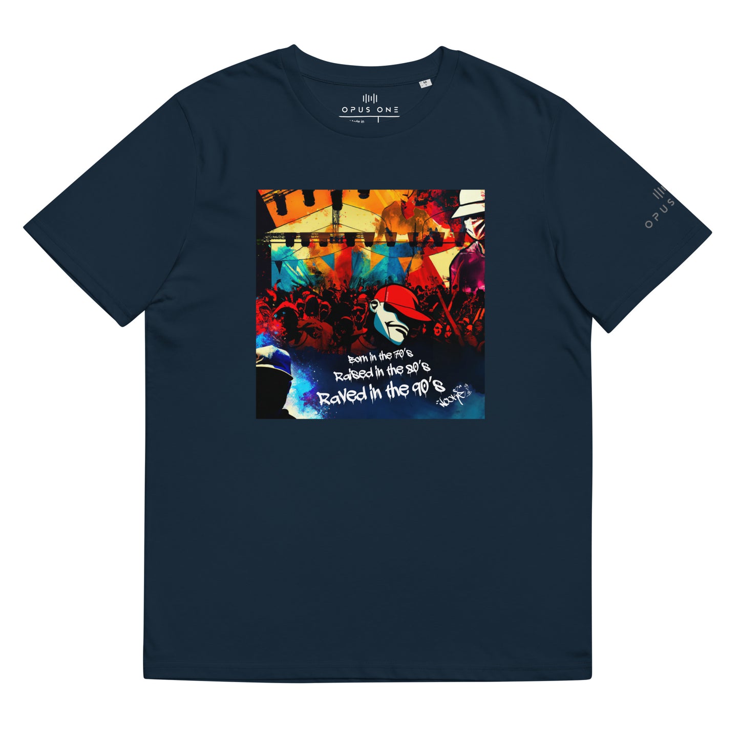 Signature Series (Nookie v12) Unisex organic cotton t-shirt MAIN FRONT PRINT