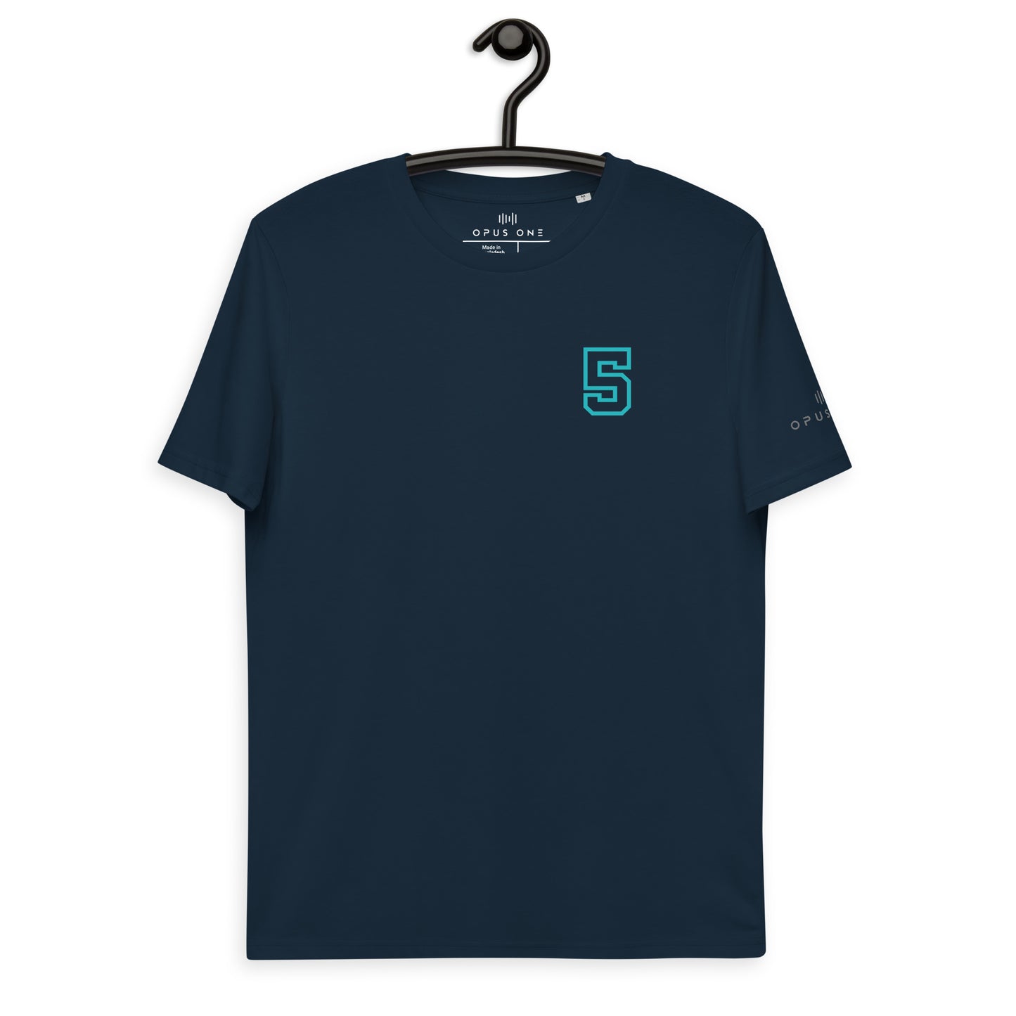 Signature Series (5ive Alive Jet Ski) Unisex organic cotton t-shirt MAIN BACK PRINT