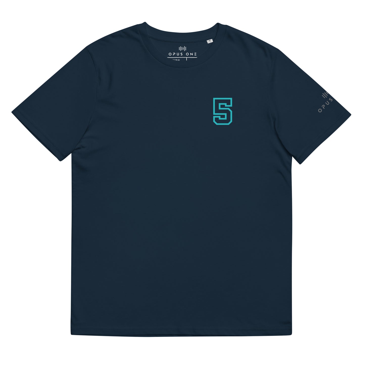 Signature Series (5ive Alive Jet Ski) Unisex organic cotton t-shirt MAIN BACK PRINT