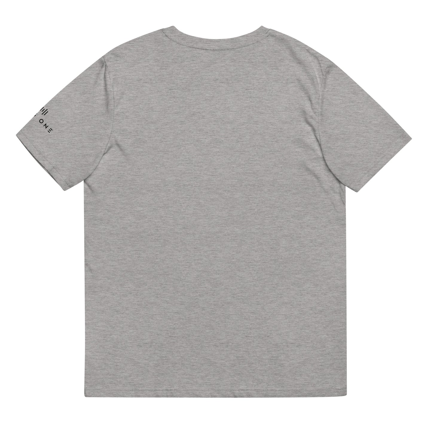 Signature Series (MC 5ive Alive 'Zup Zup') Unisex organic cotton t-shirt (Black Text) MAIN FRONT PRINT
