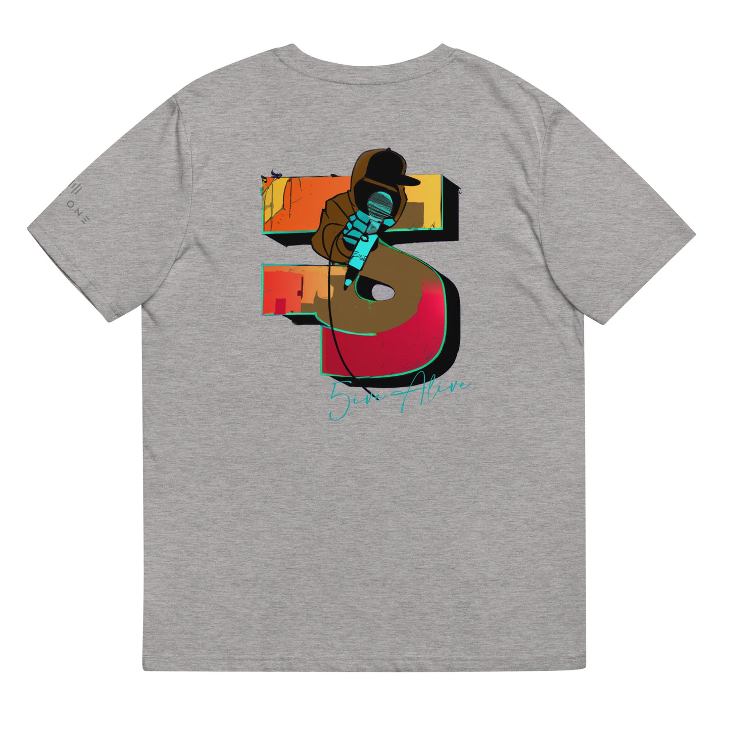 Signature Series (5ive Alive v9) Unisex organic cotton t-shirt