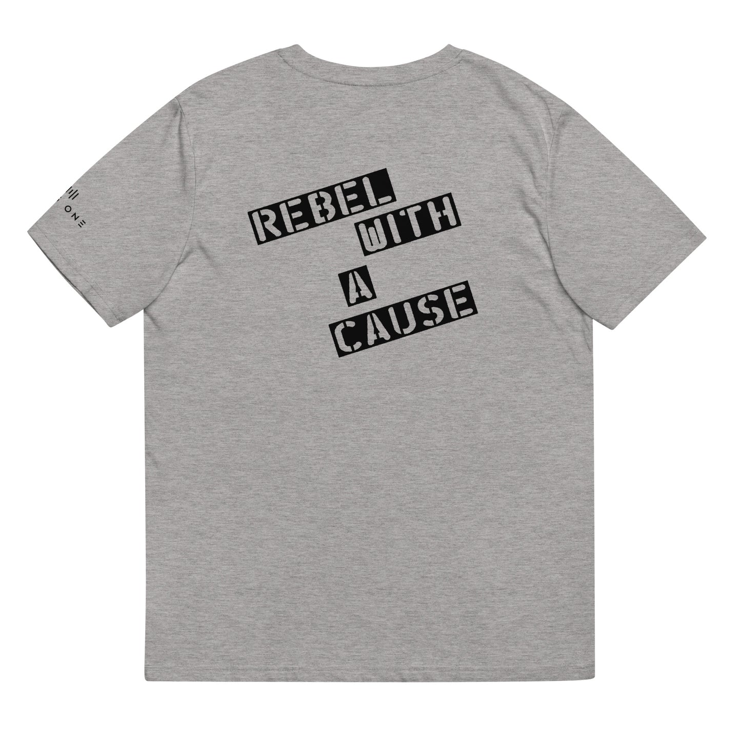 Ltd (Rebel v1) Unisex organic cotton t-shirt (Black Text)