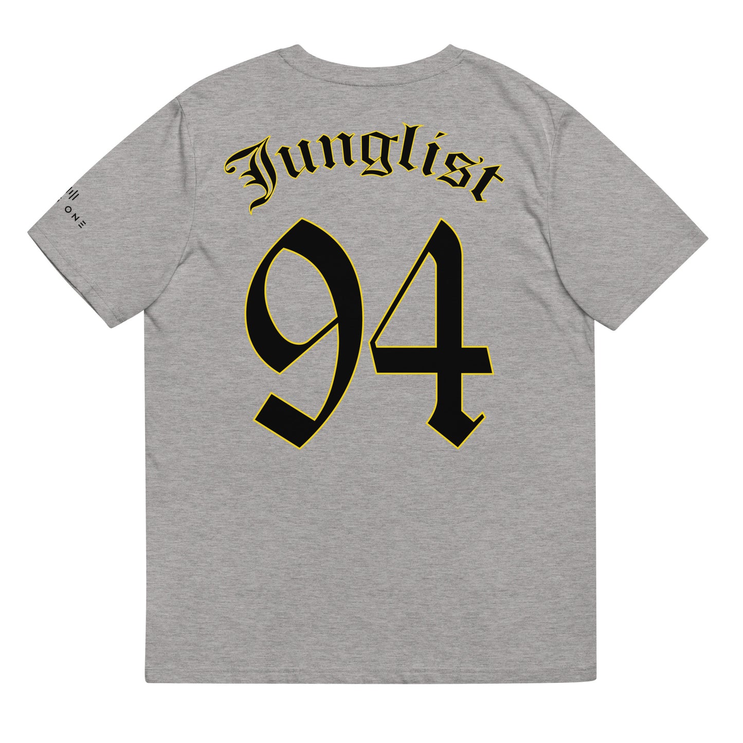 D&B / Junglist (v4) Unisex organic cotton t-shirt (Black Text)