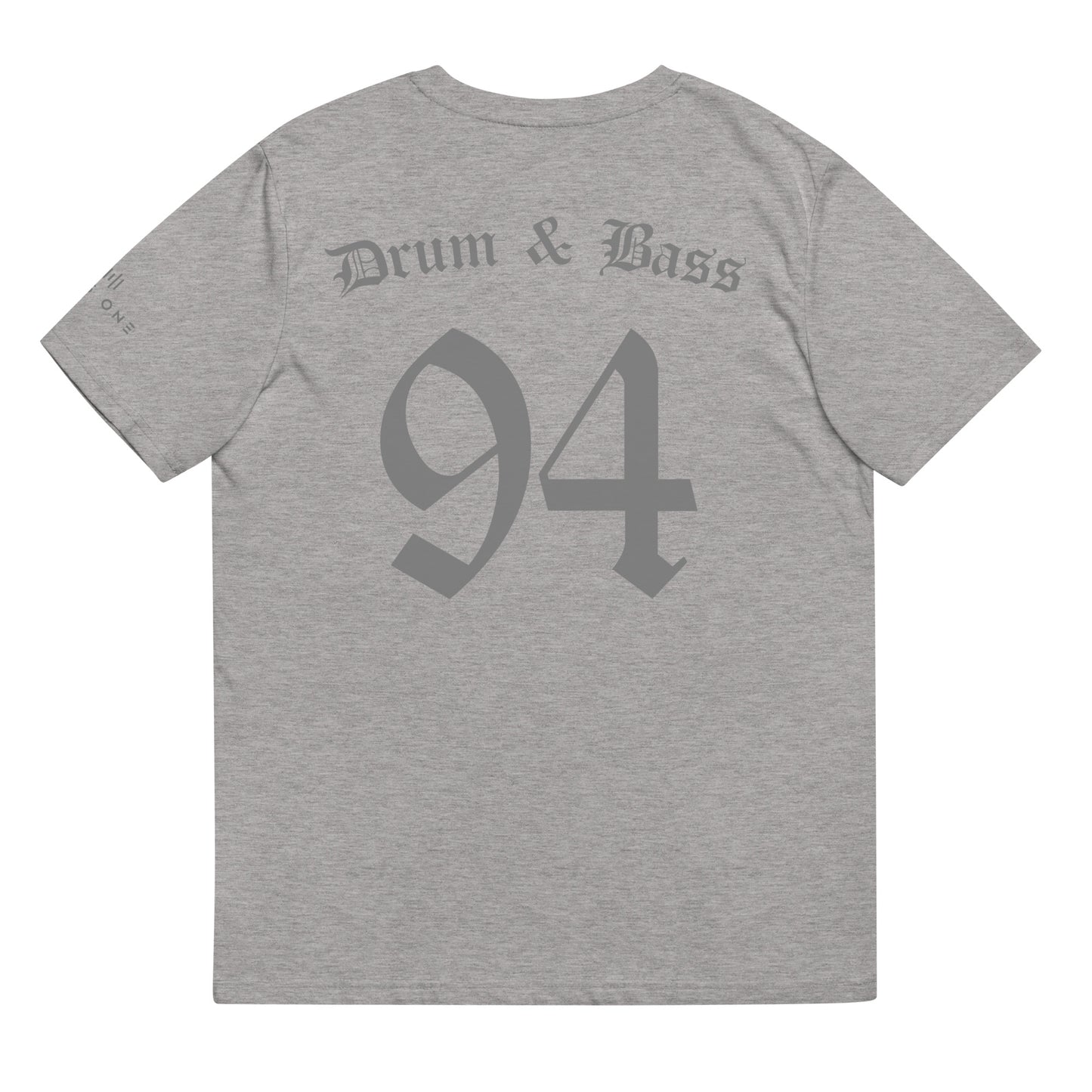 D&B (94 v1) Unisex organic cotton t-shirt (Grey Text)