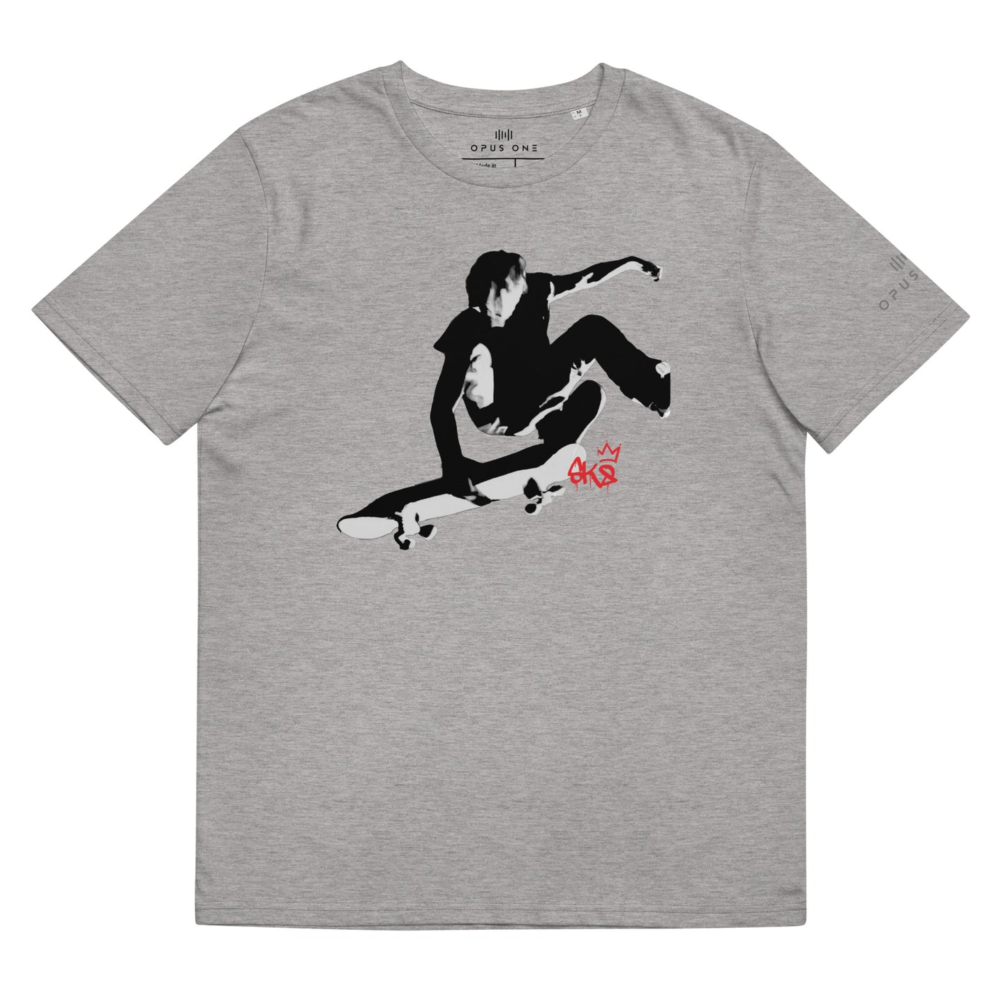 SK8 (v4) Unisex organic cotton t-shirt