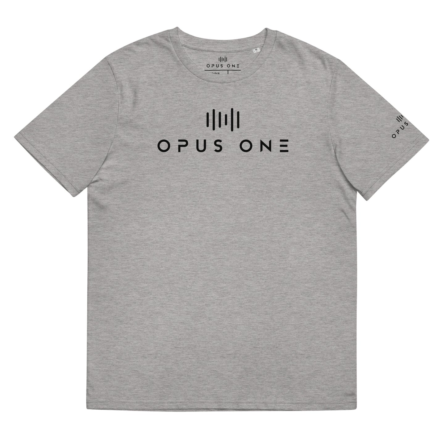 Ltd (Opus One v1) Unisex organic cotton t-shirt (Black Text)