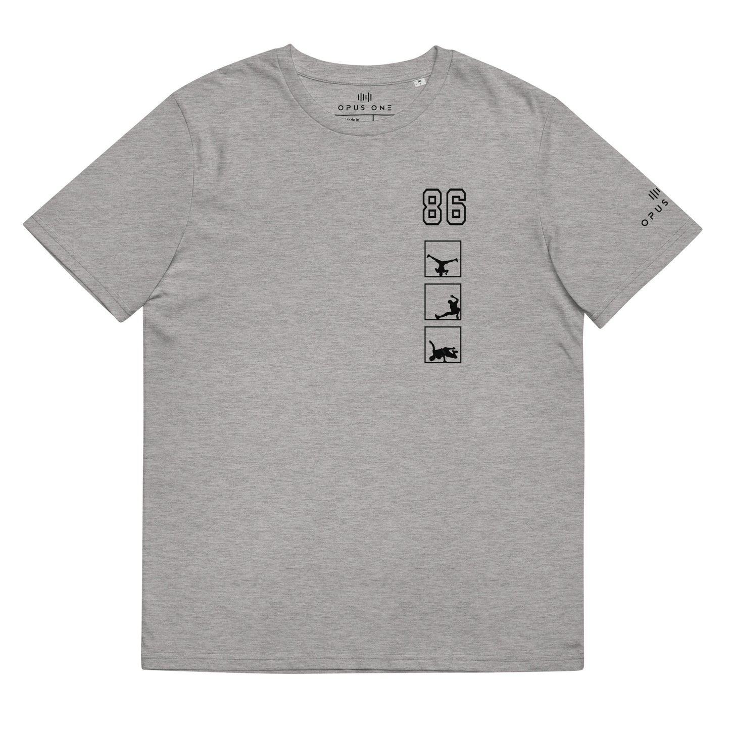 Ltd (Breakdance v1) Unisex organic cotton t-shirt (Black Text)