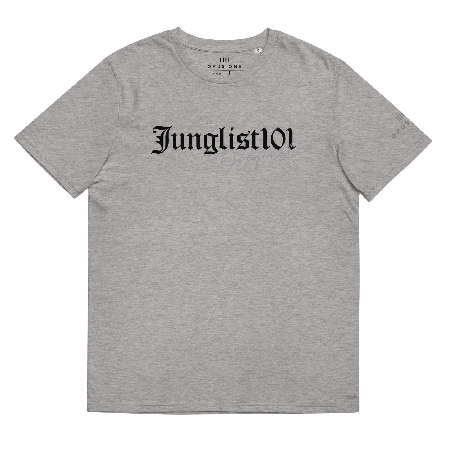 Junglist101 (Black Text) Unisex organic cotton t-shirt