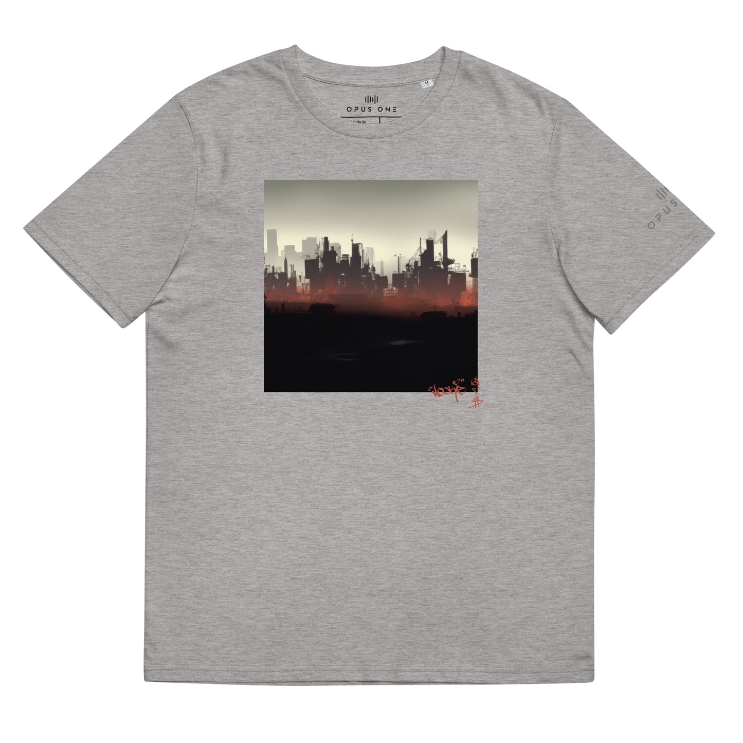 Signature Series (Nookie v6) Unisex organic cotton t-shirt MAIN FRONT PRINT