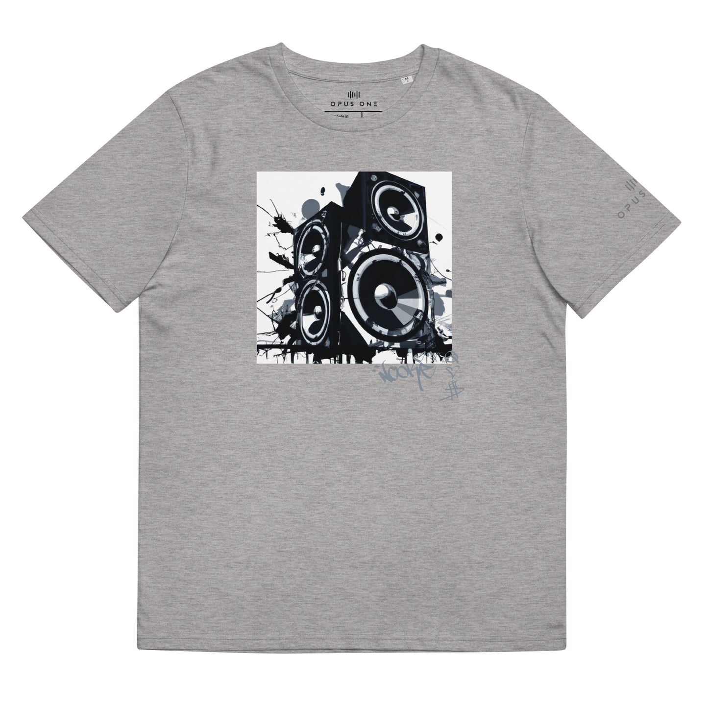 Signature Series (Nookie v2) Unisex organic cotton t-shirt MAIN FRONT PRINT