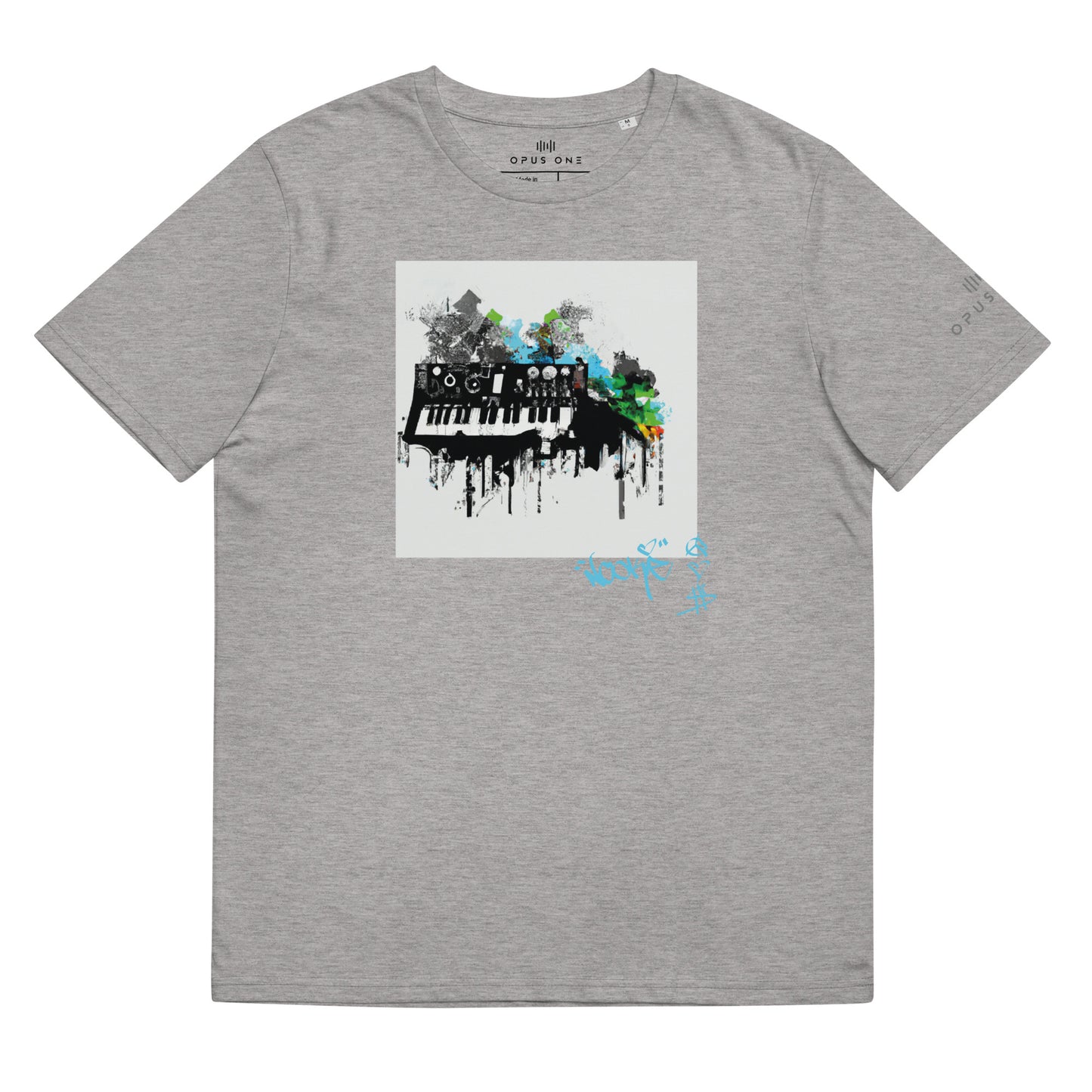 Signature Series (Nookie v3) Unisex organic cotton t-shirt MAIN FRONT PRINT