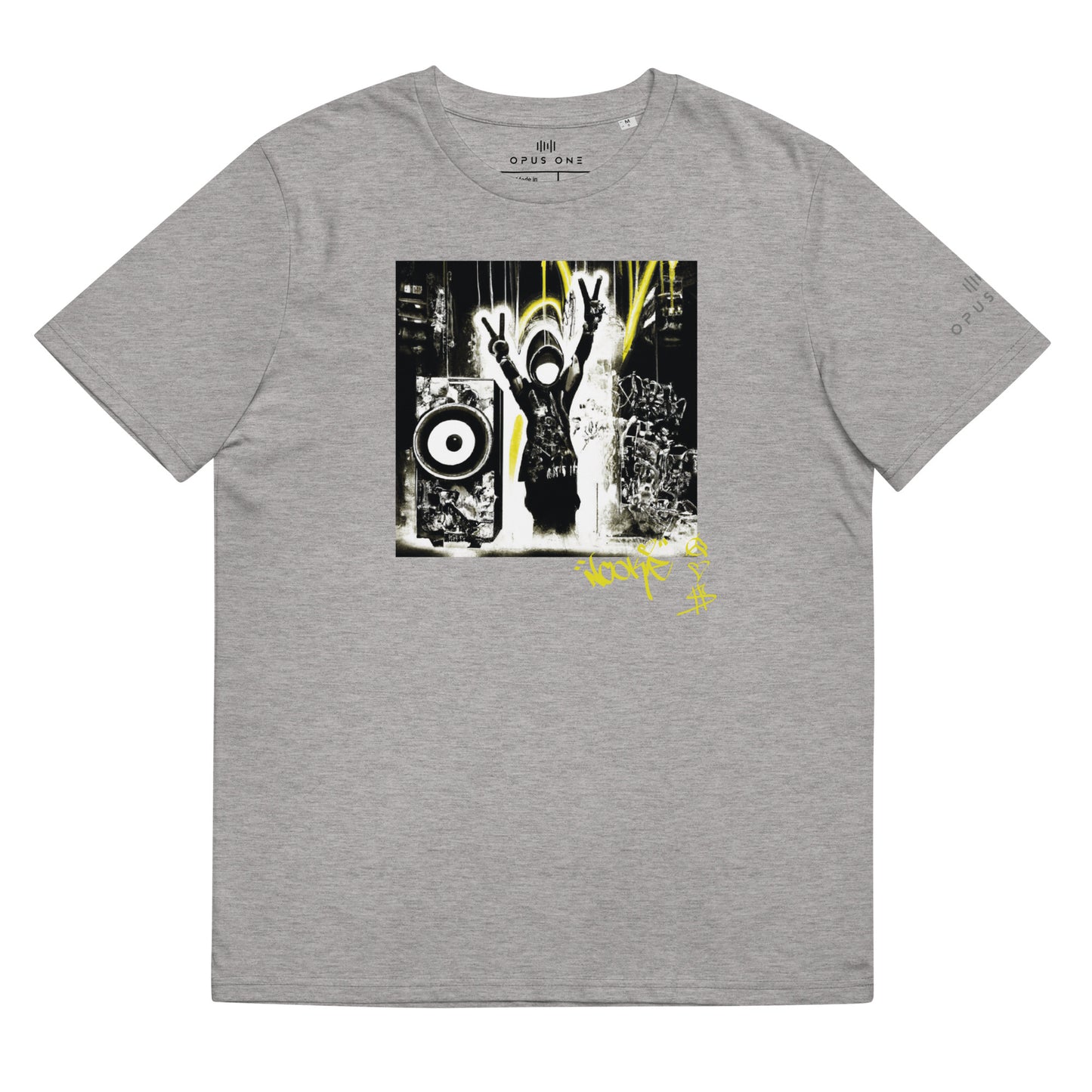 Signature Series (Nookie v4) Unisex organic cotton t-shirt MAIN FRONT PRINT