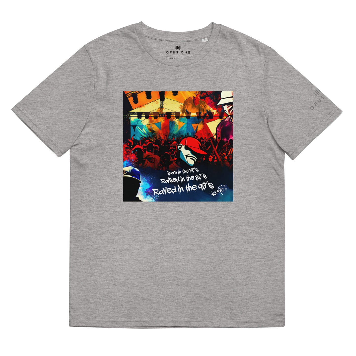 Signature Series (Nookie v12) Unisex organic cotton t-shirt MAIN FRONT PRINT