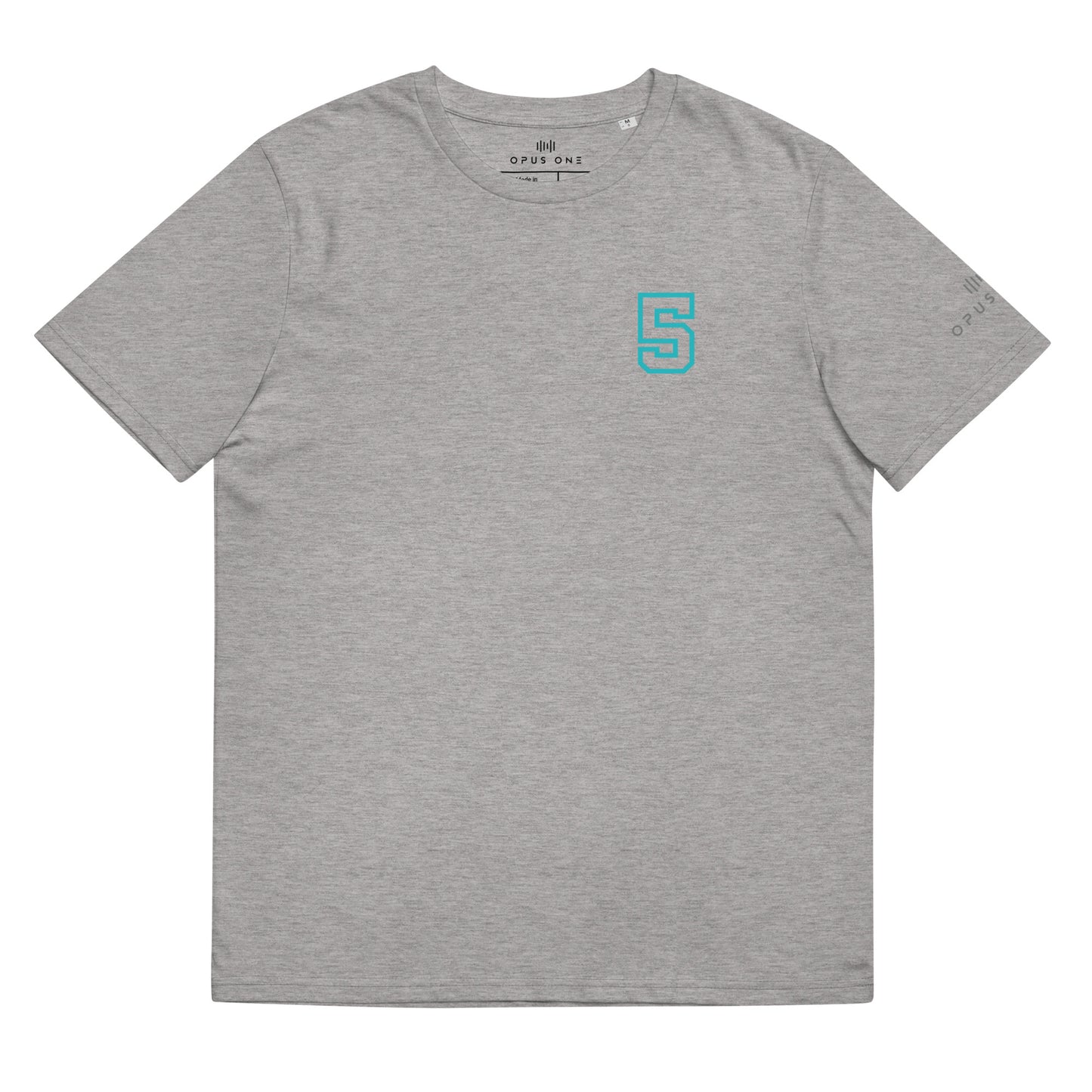 Signature Series (5ive Alive Jet Ski) Unisex organic cotton t-shirt MAIN BACK PRINT