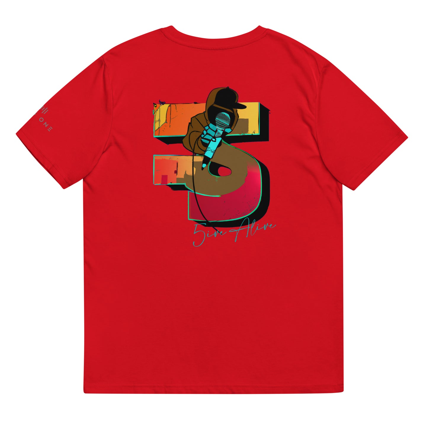 Signature Series (5ive Alive v9) Unisex organic cotton t-shirt