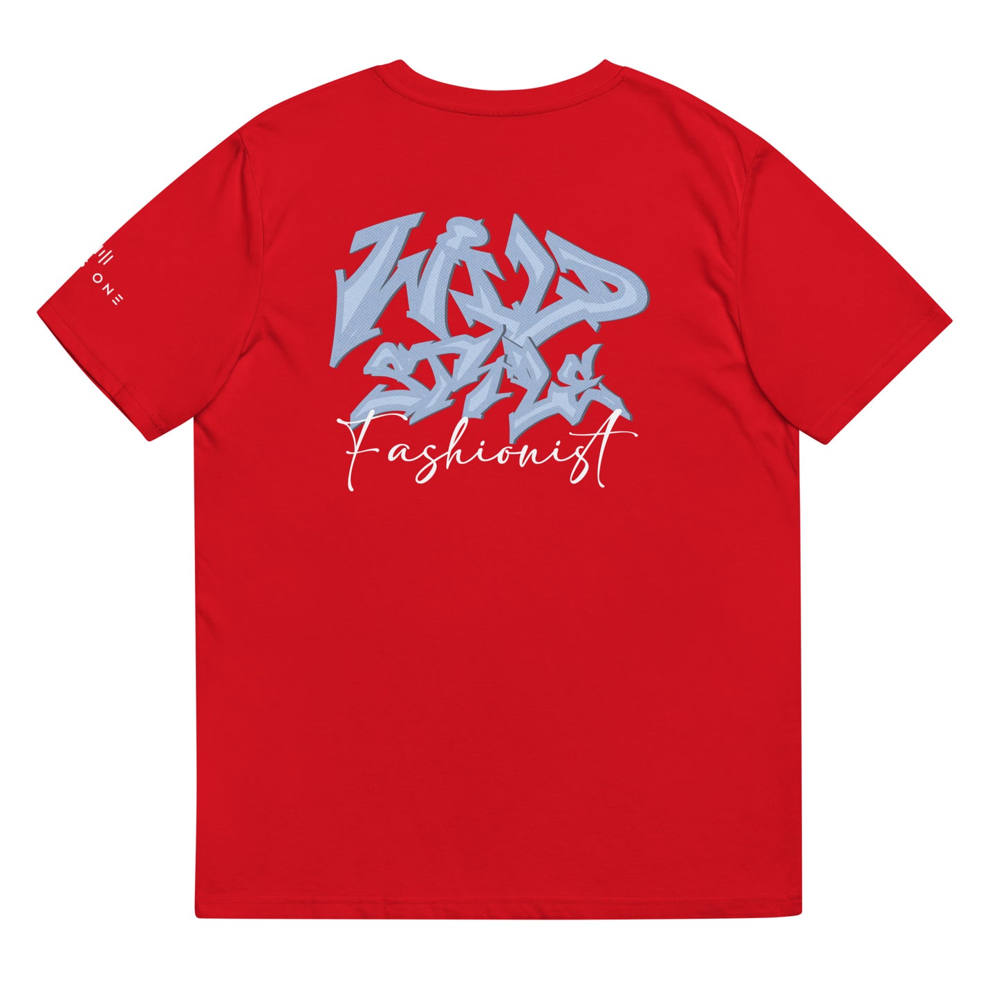 WSF (v3) Unisex organic cotton t-shirt (White Text)