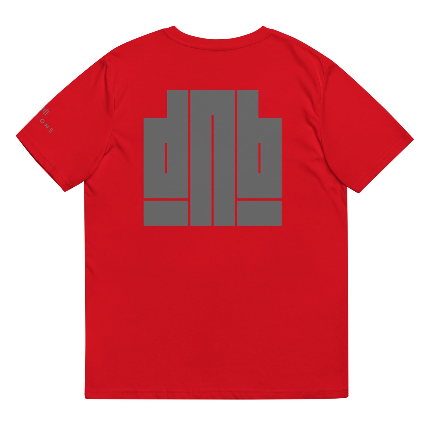D&B (v2) Unisex organic cotton t-shirt (Grey Text)