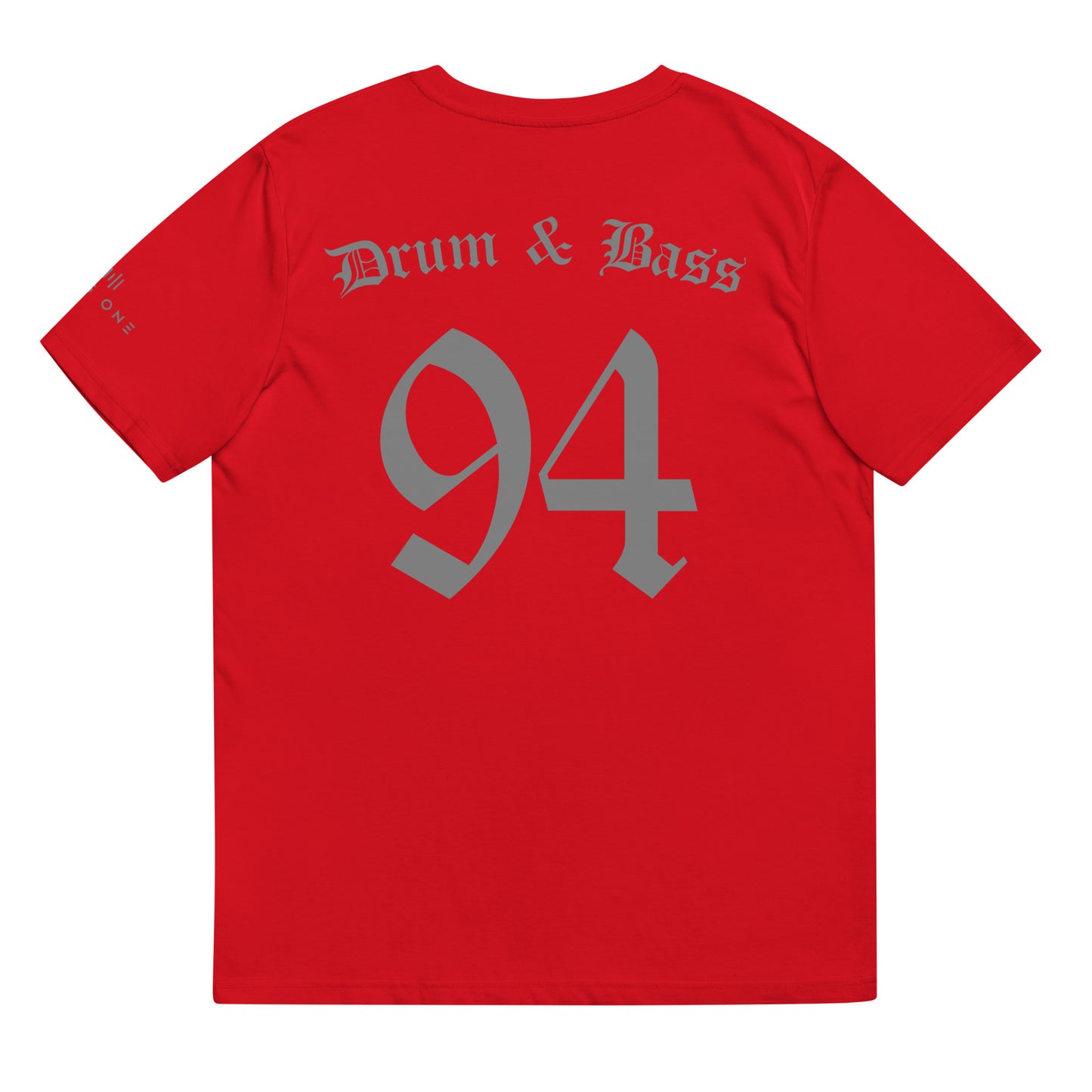 D&B (94 v1) Unisex organic cotton t-shirt (Grey Text)