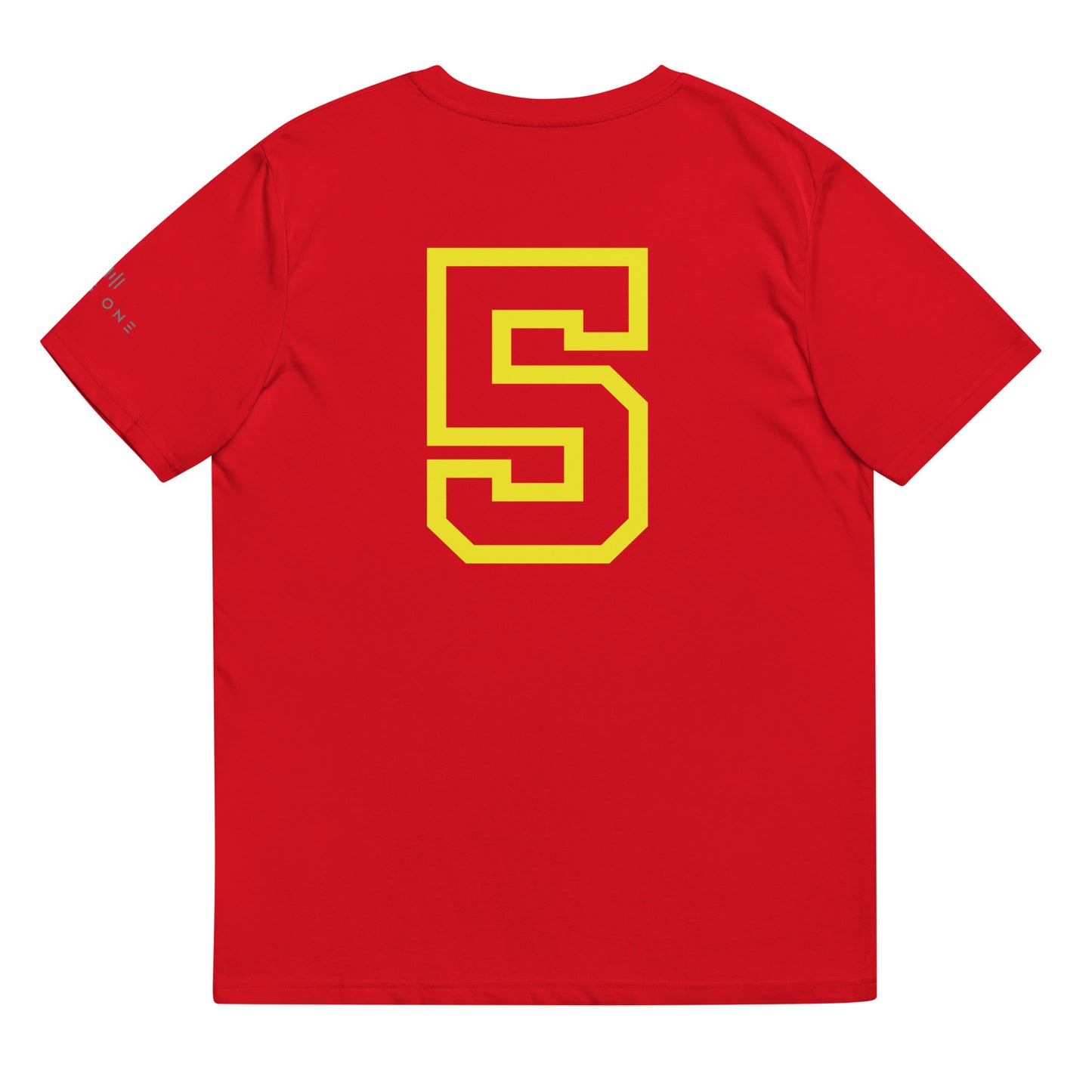 Signature Series (5ive Alive v7) Unisex organic cotton t-shirt MAIN FRONT PRINT
