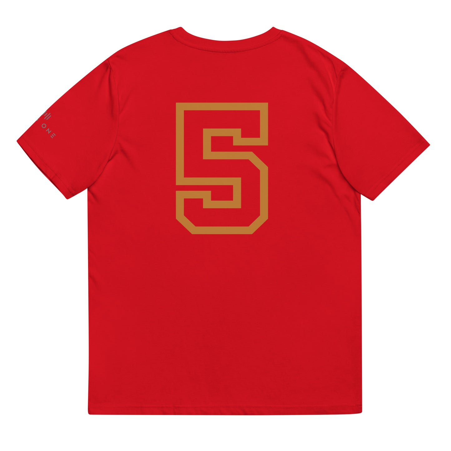 Signature Series (5ive Alive v4) Unisex organic cotton t-shirt MAIN FRONT PRINT