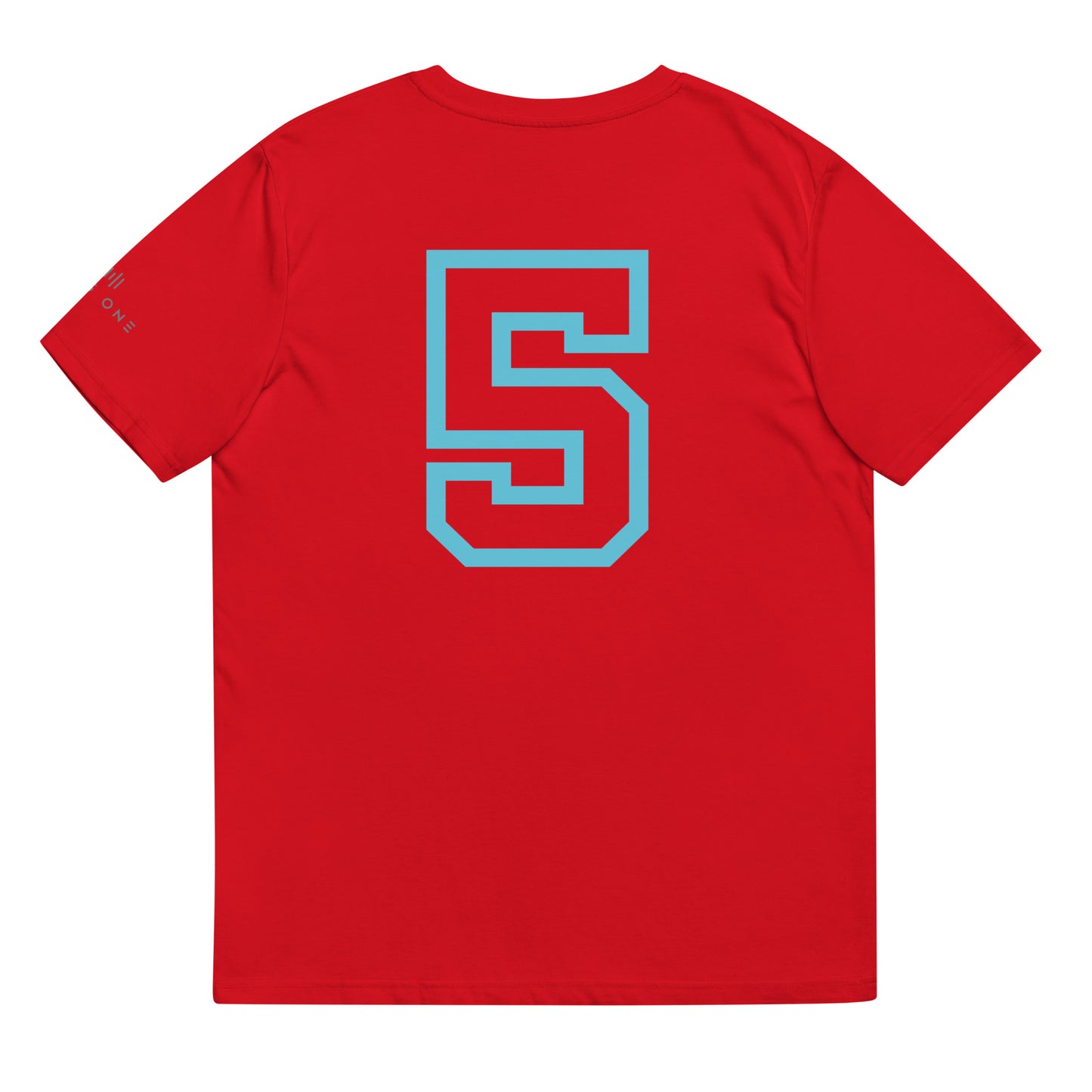 Signature Series (5ive Alive v5) Unisex organic cotton t-shirt MAIN FRONT PRINT