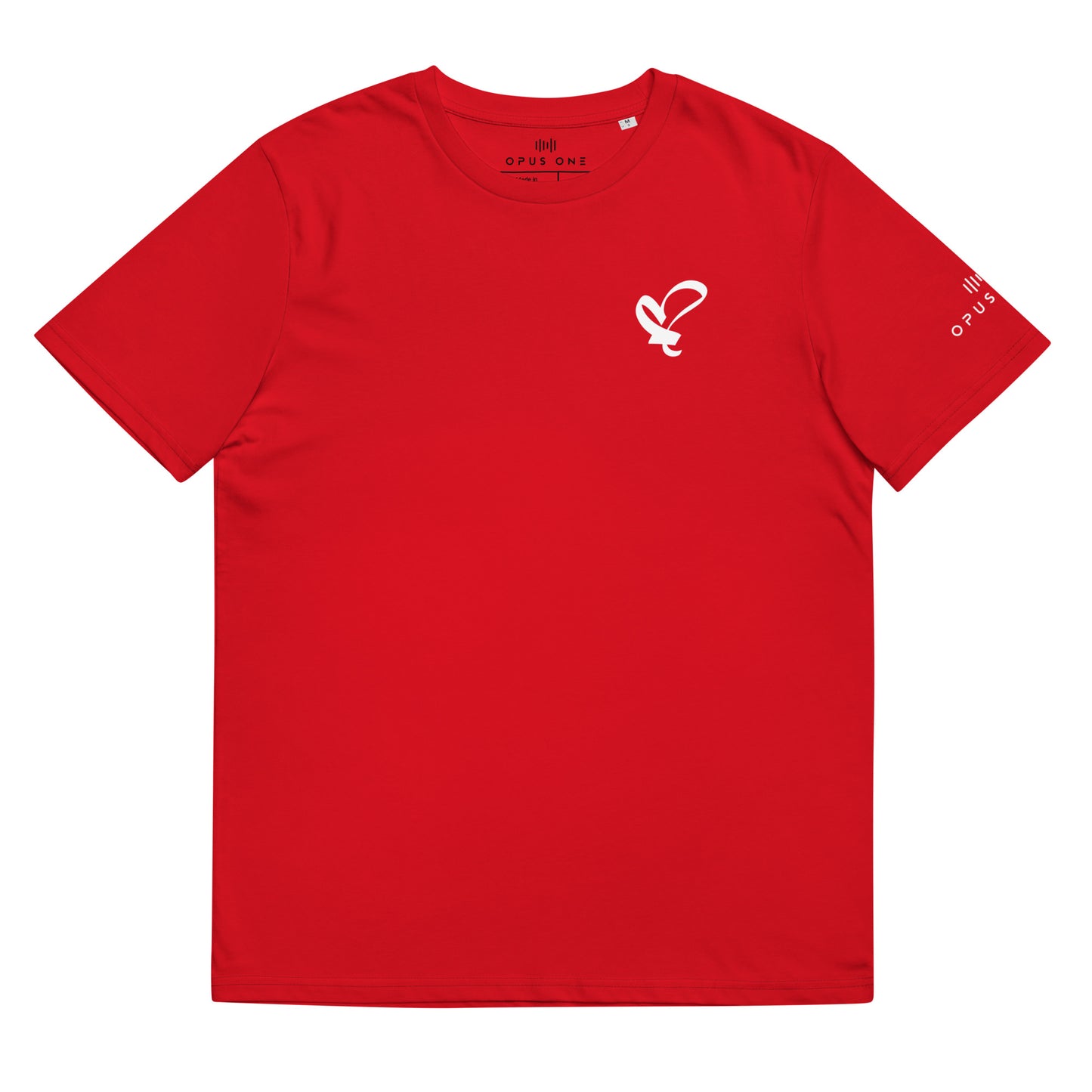 Ltd (Rebel v1) Unisex organic cotton t-shirt (White Text)