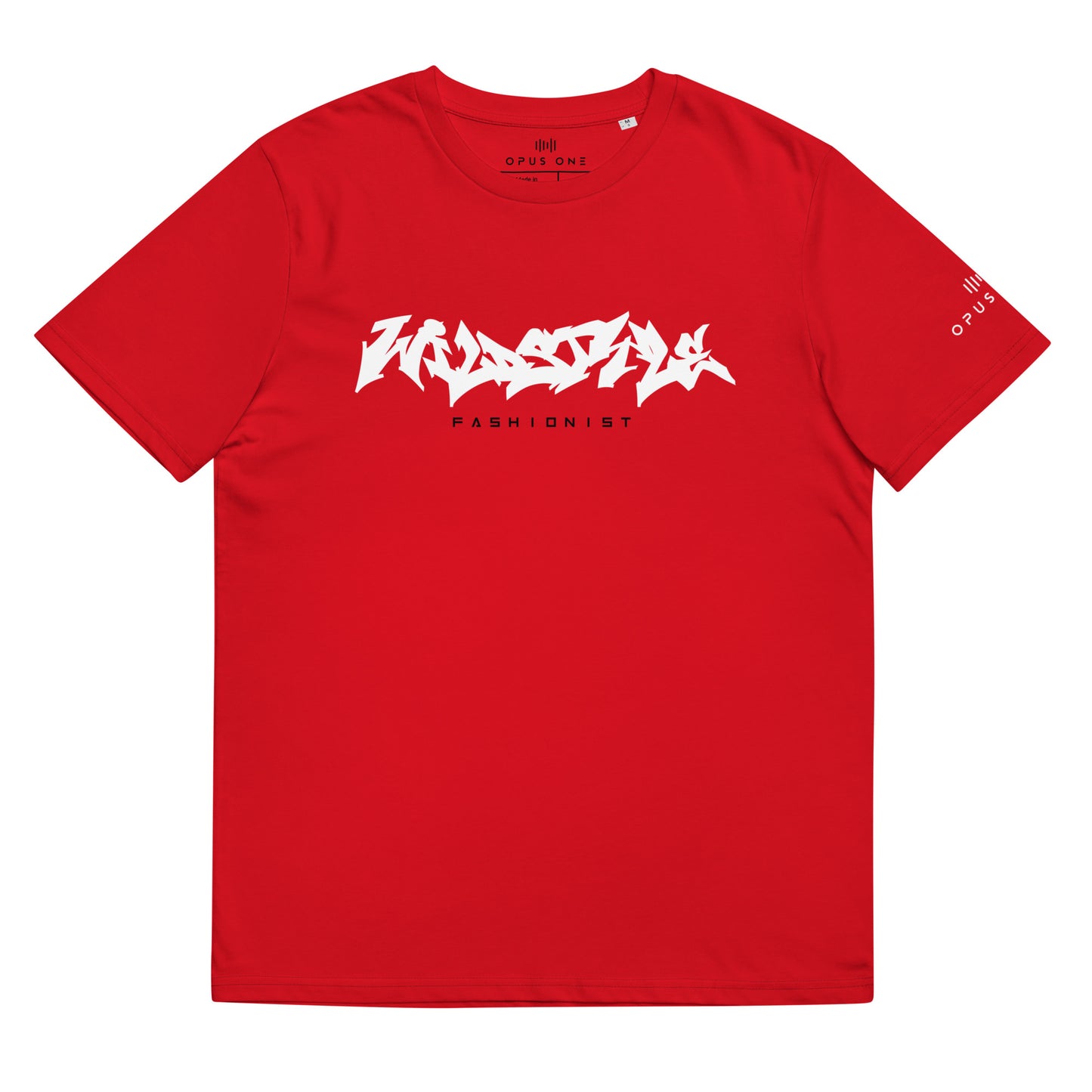WSF (v6) Unisex organic cotton t-shirt (White Text)