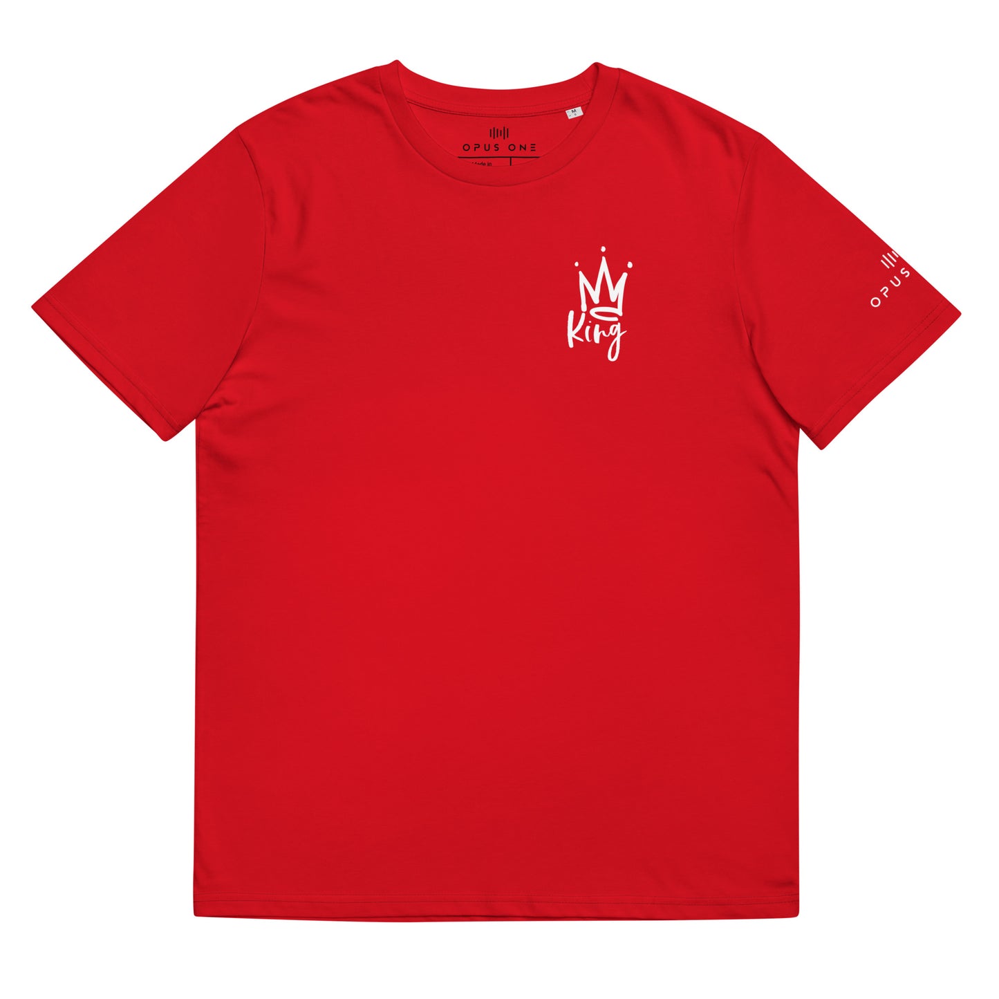 WSF (v3) Unisex organic cotton t-shirt (White Text)