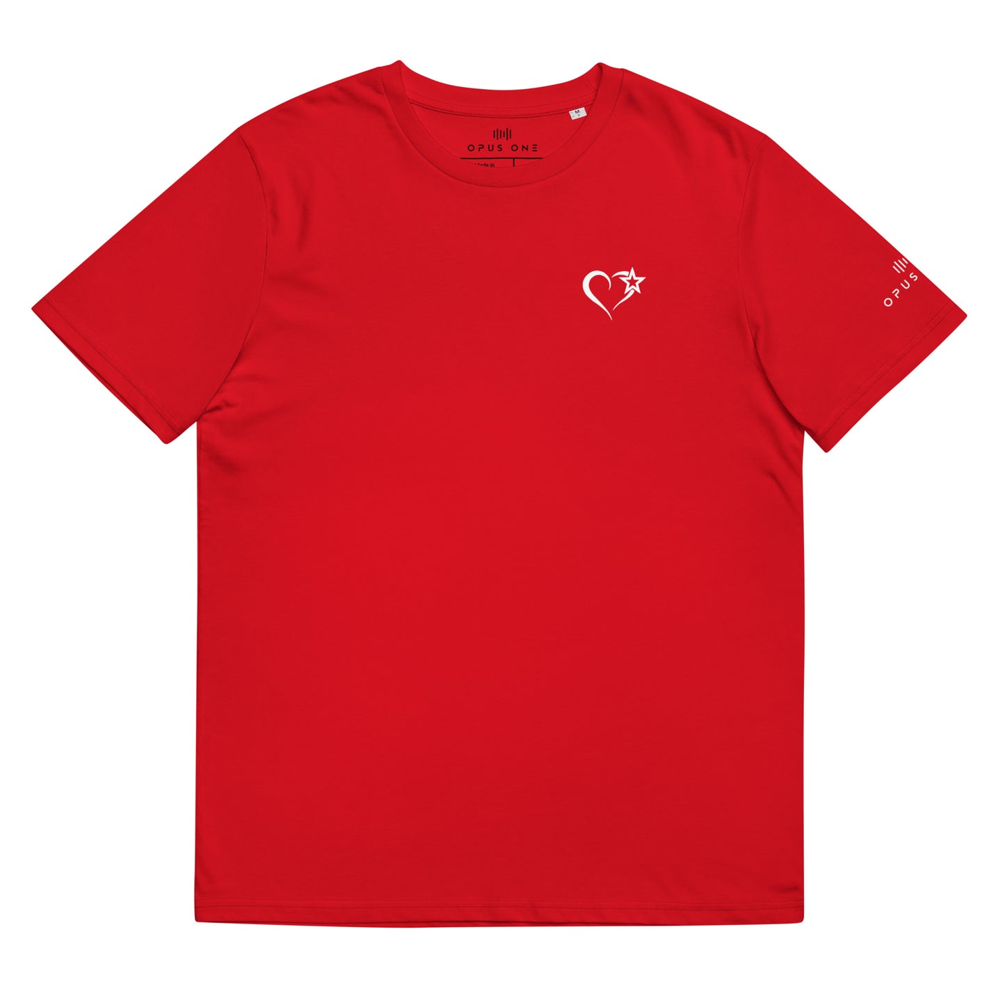 D&B (v3) Unisex organic cotton t-shirt (White Text)