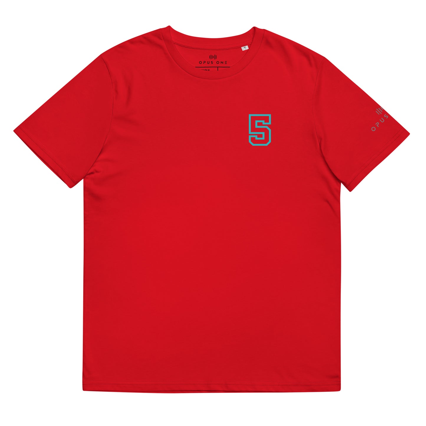 Signature Series (5ive Alive Jet Ski) Unisex organic cotton t-shirt MAIN BACK PRINT