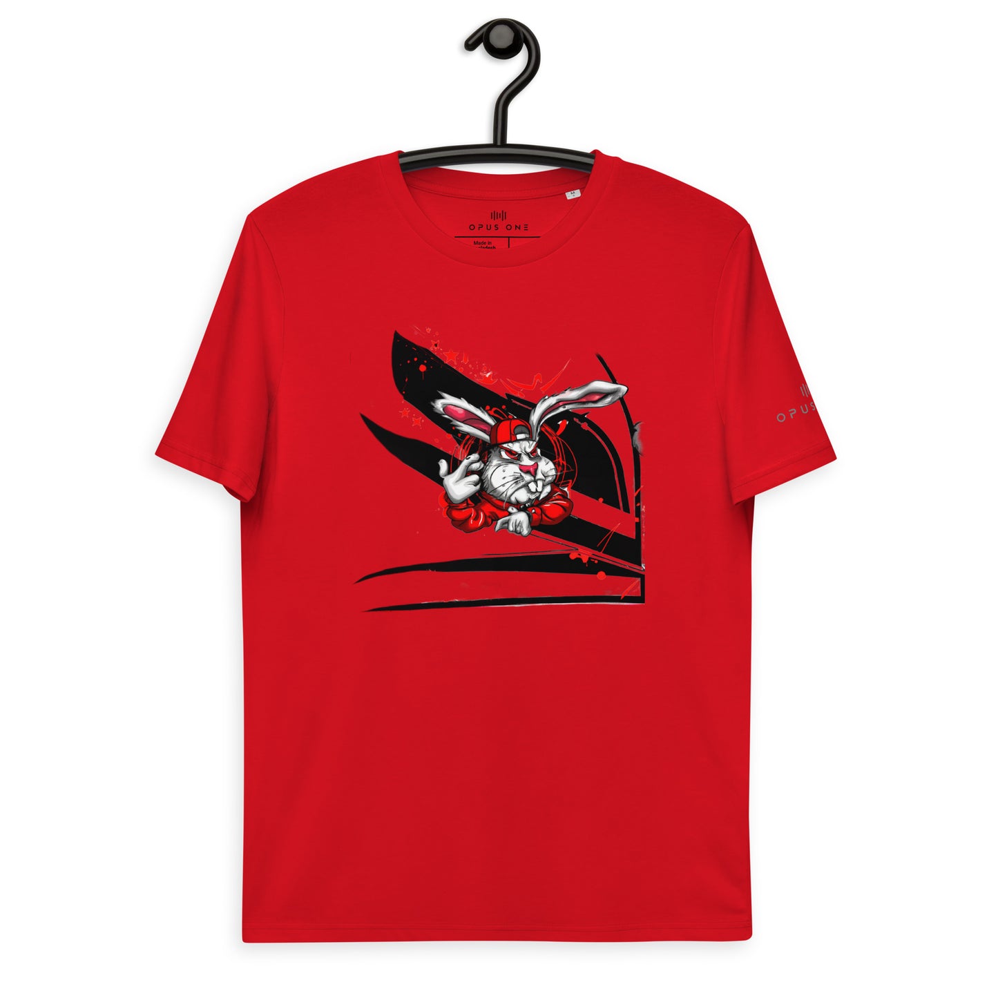 B-Boy Bunski (v2) Unisex organic cotton t-shirt MAIN FRONT PRINT