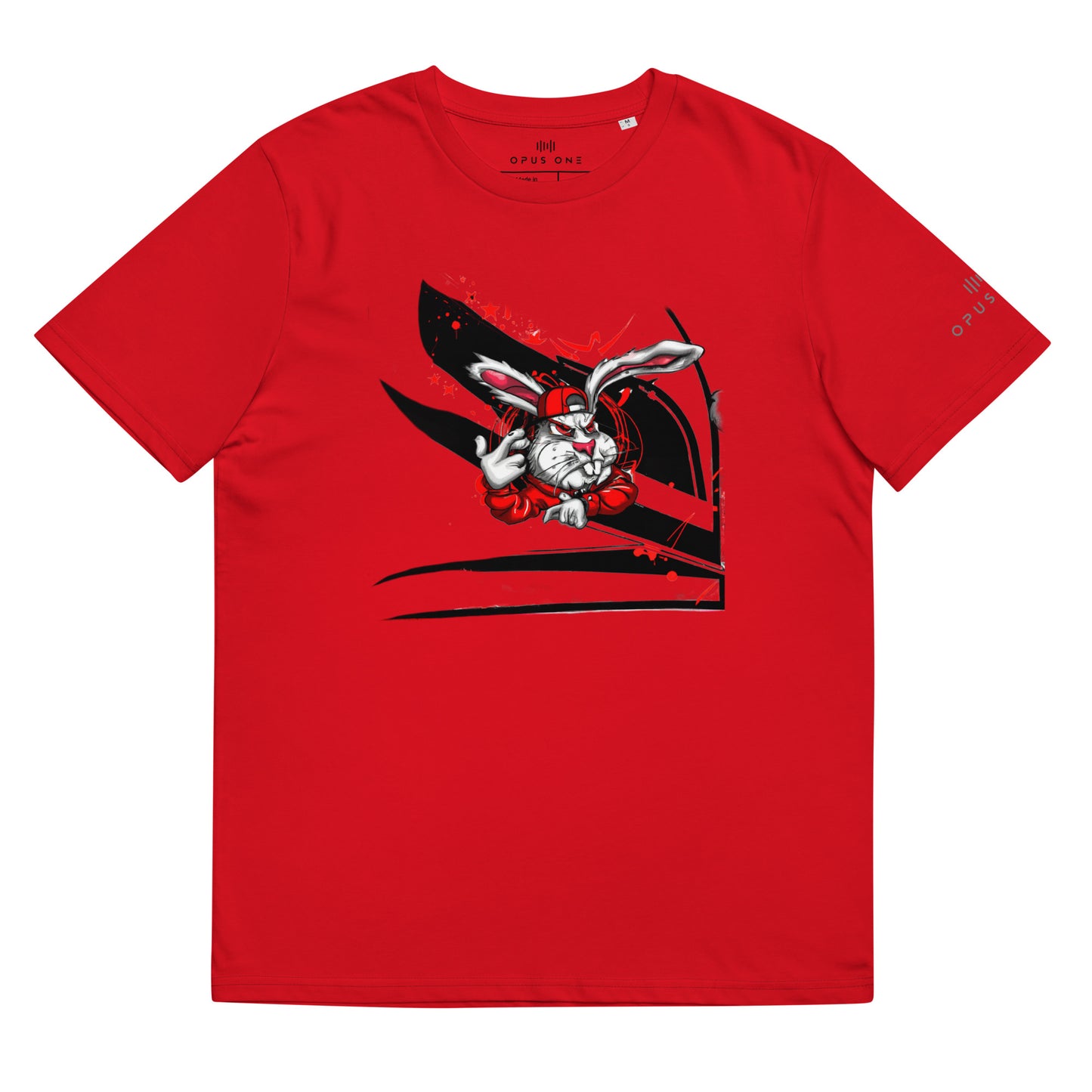 B-Boy Bunski (v2) Unisex organic cotton t-shirt MAIN FRONT PRINT