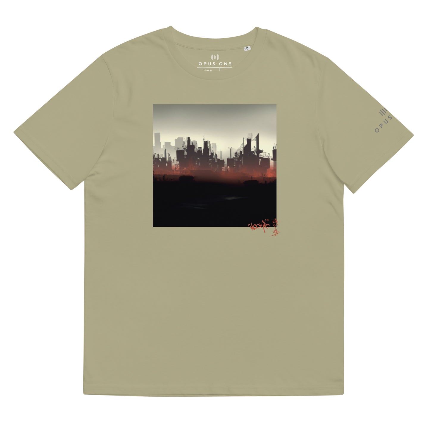 Signature Series (Nookie v6) Unisex organic cotton t-shirt MAIN FRONT PRINT