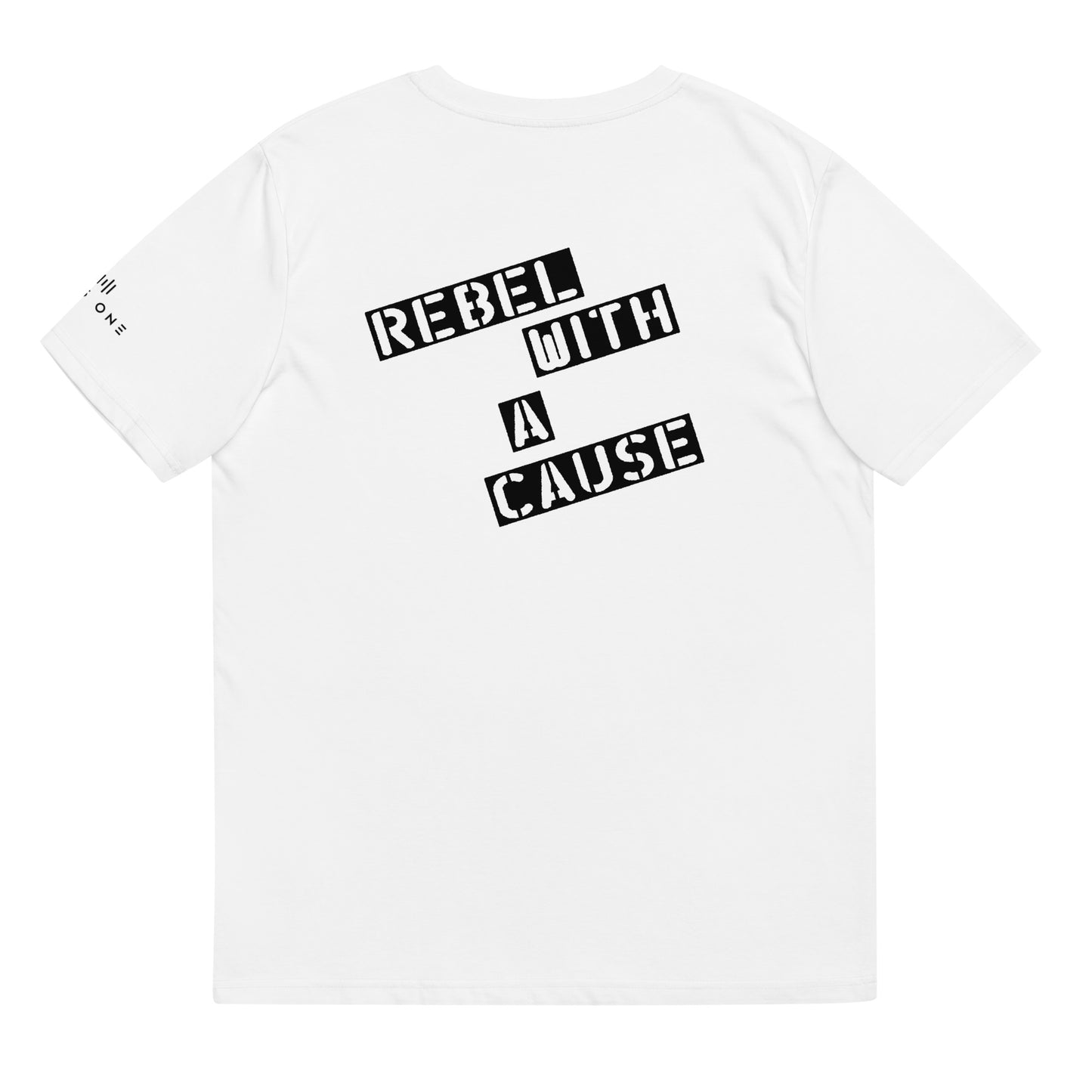 Ltd (Rebel v1) Unisex organic cotton t-shirt (Black Text)