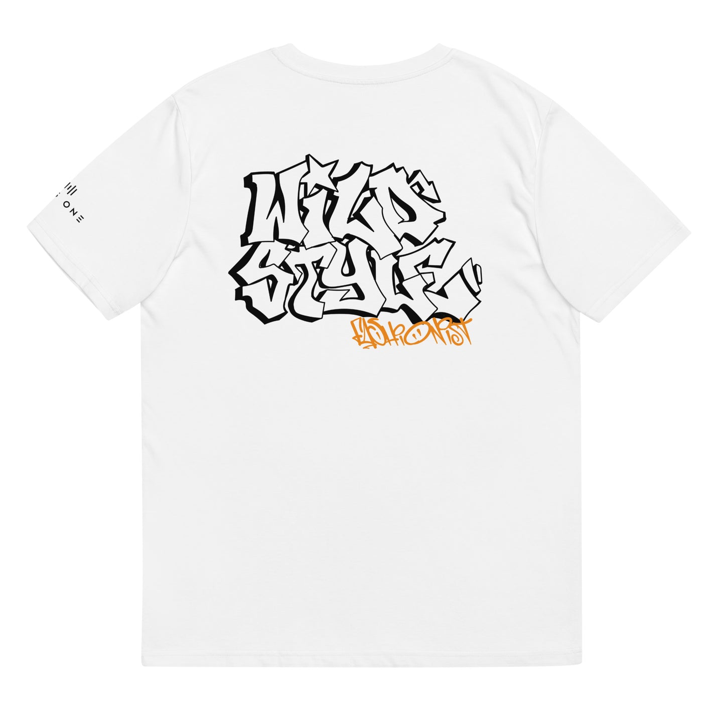 WSF (v4) Unisex organic cotton t-shirt (Black Text)