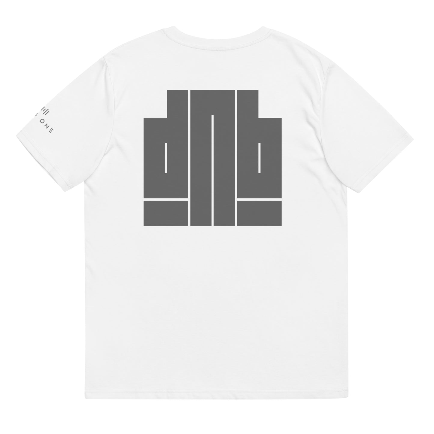 D&B (v2) Unisex organic cotton t-shirt (Grey Text)
