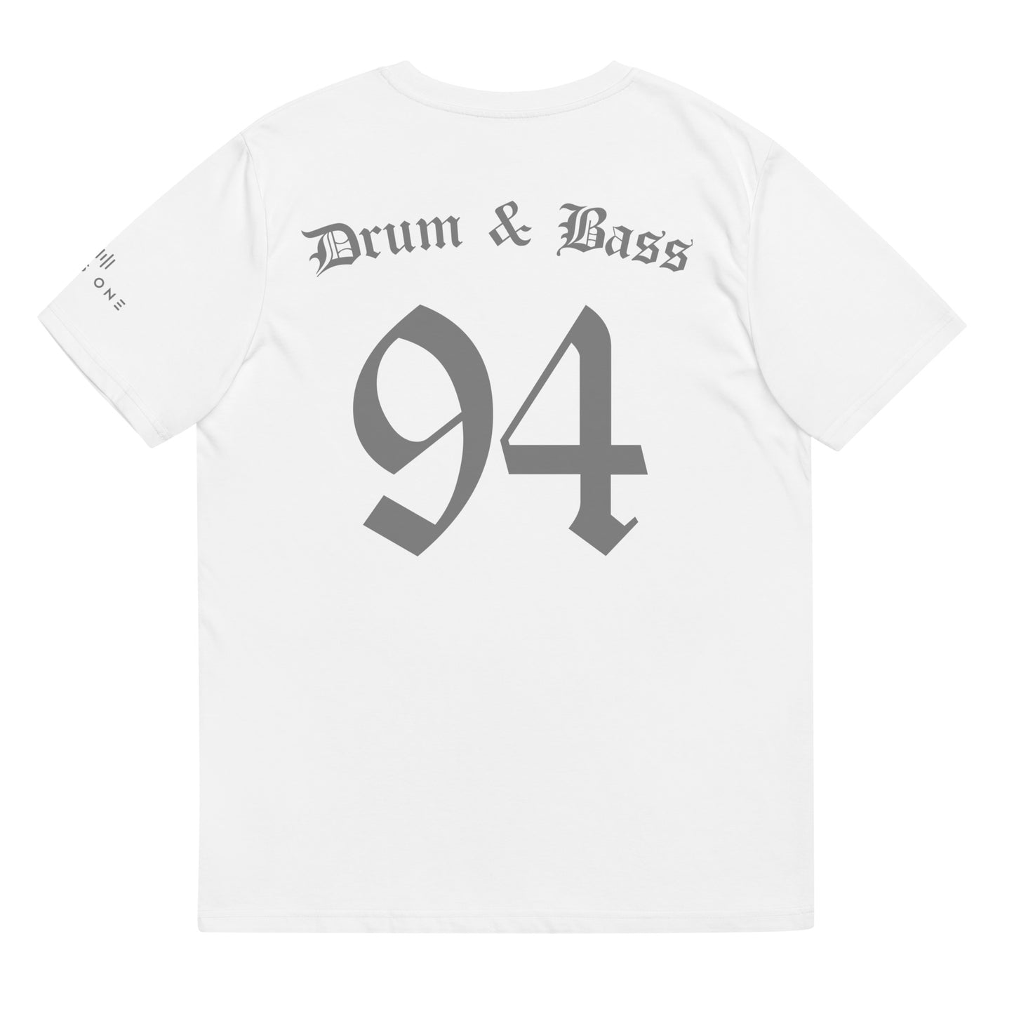 D&B (94 v1) Unisex organic cotton t-shirt (Grey Text)